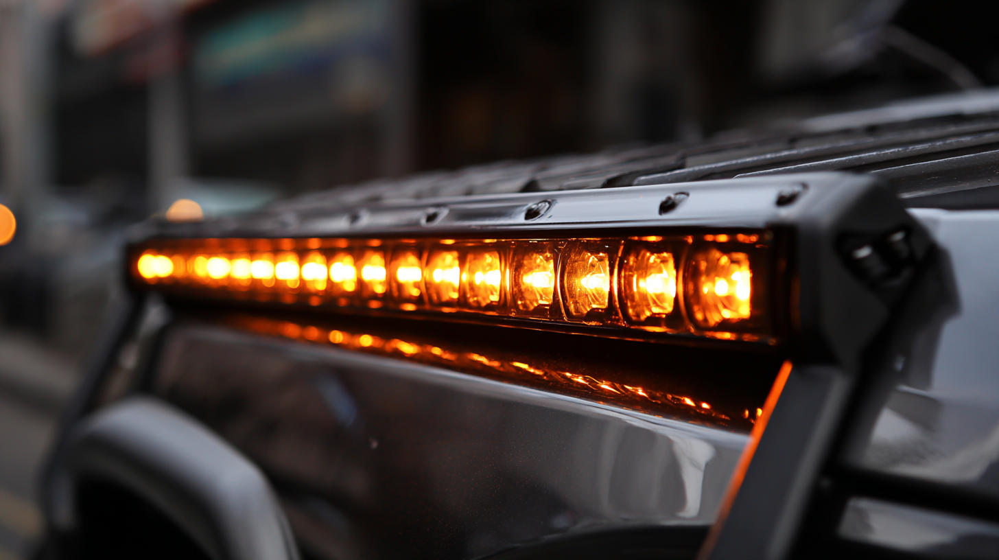 Top Quality Amber Light Bars: Made in China for Global Markets