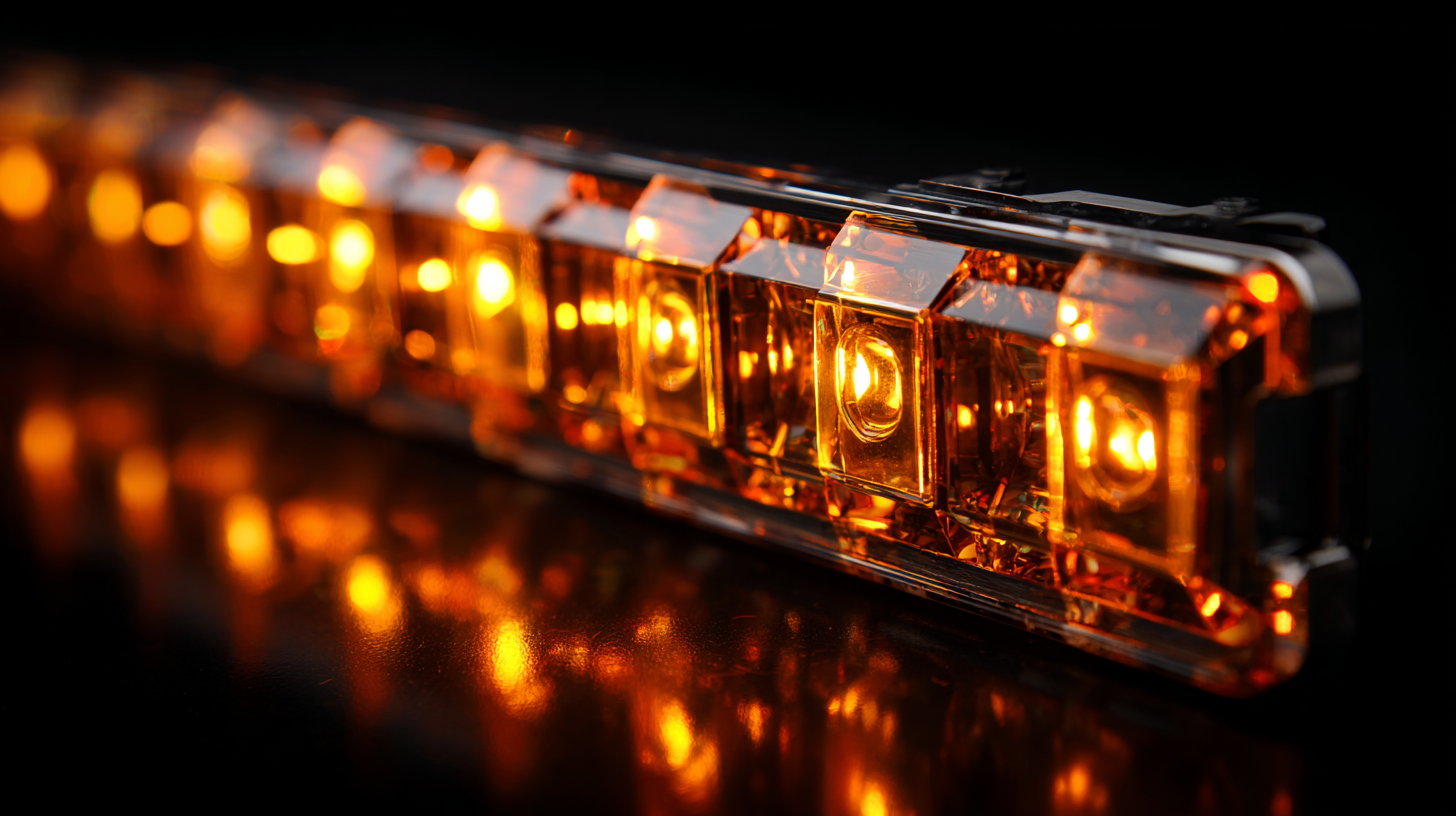 Top Quality Amber Light Bars: Made in China for Global Markets