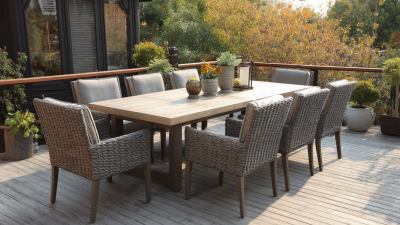Solutions for Sourcing the Ultimate Outdoor Dining Set