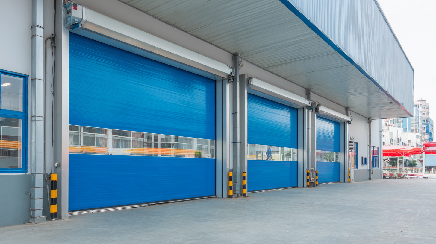 Exquisite Craftsmanship in Best Aluminium Speed Doors from China for Global Markets