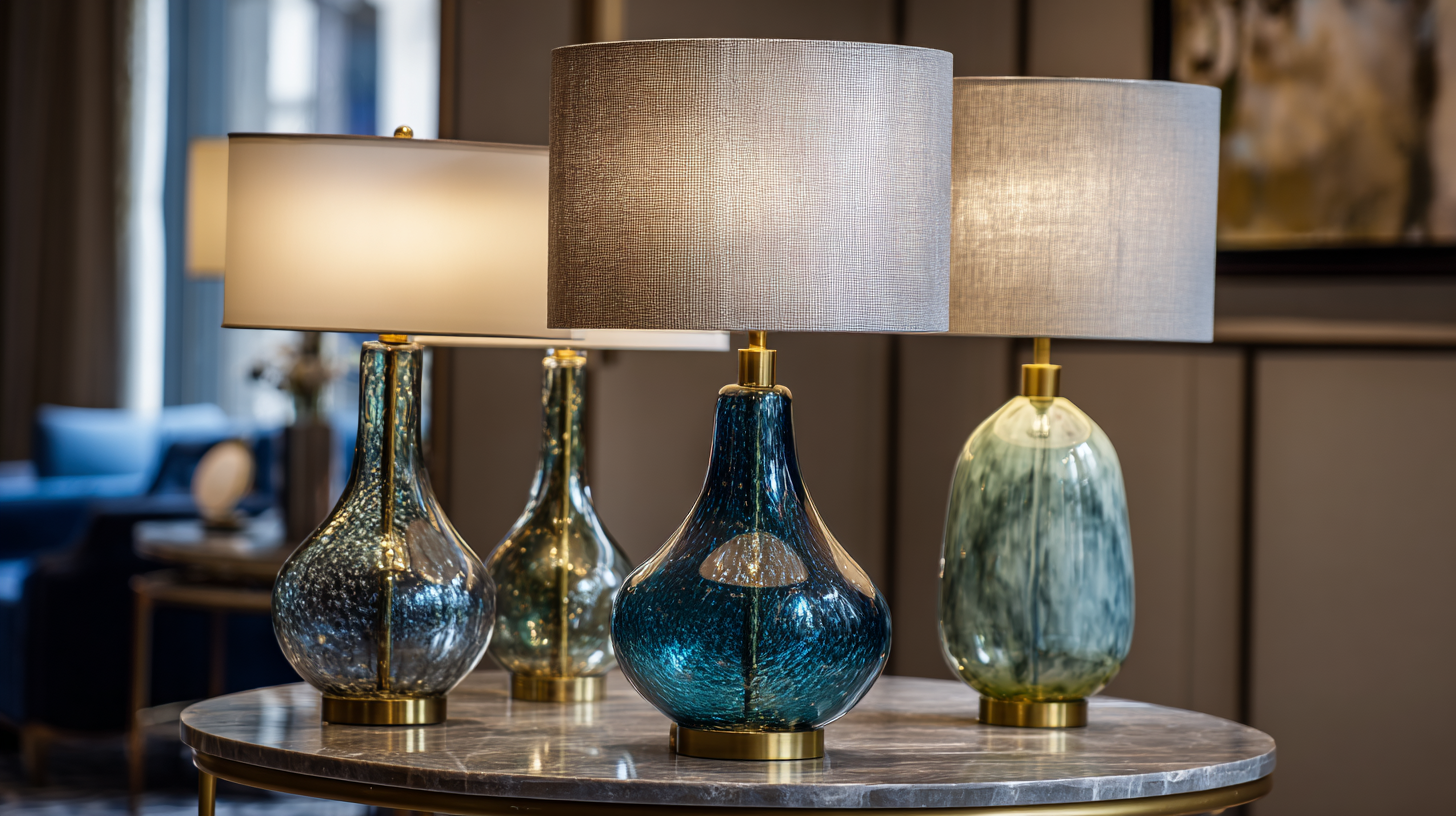 Discover Premier Quality: China's Top Glass Table Lamps for Global Buyers