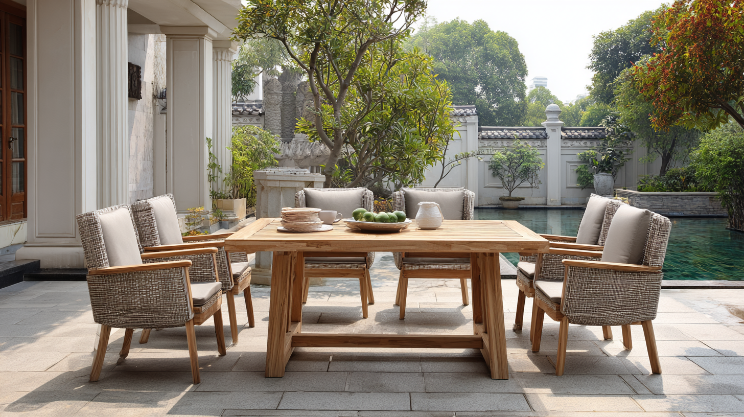 Unleashing the Power of Chinese Manufacturing with Premier Outdoor Dining Chairs