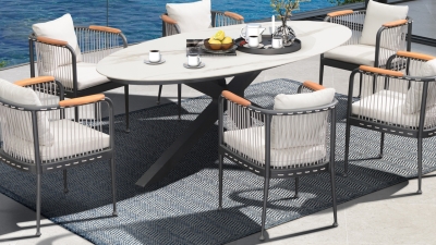 Modern, Augusta dining, Alumnium, luxury, Weatherproof, patio, garden, restaurant.jpg