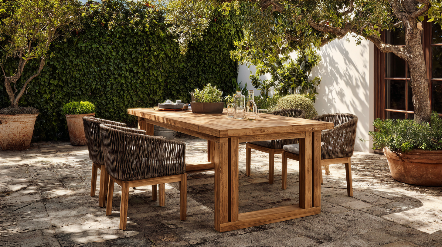 Exploring the Future of Best Outdoor Tables Innovations and How to Choose the Right One in 2025