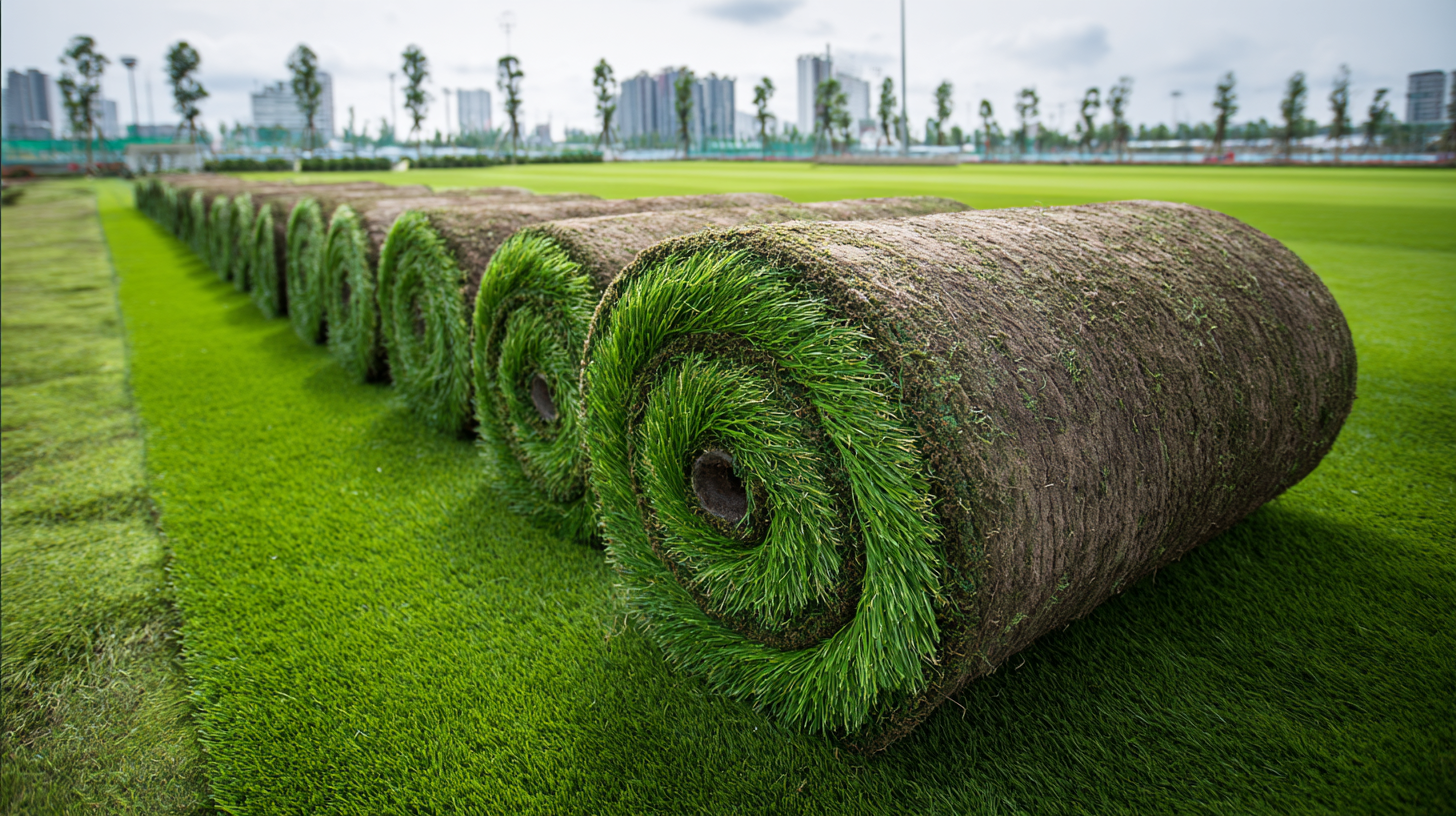 Leading the World with Best Turf Rolls Made in China