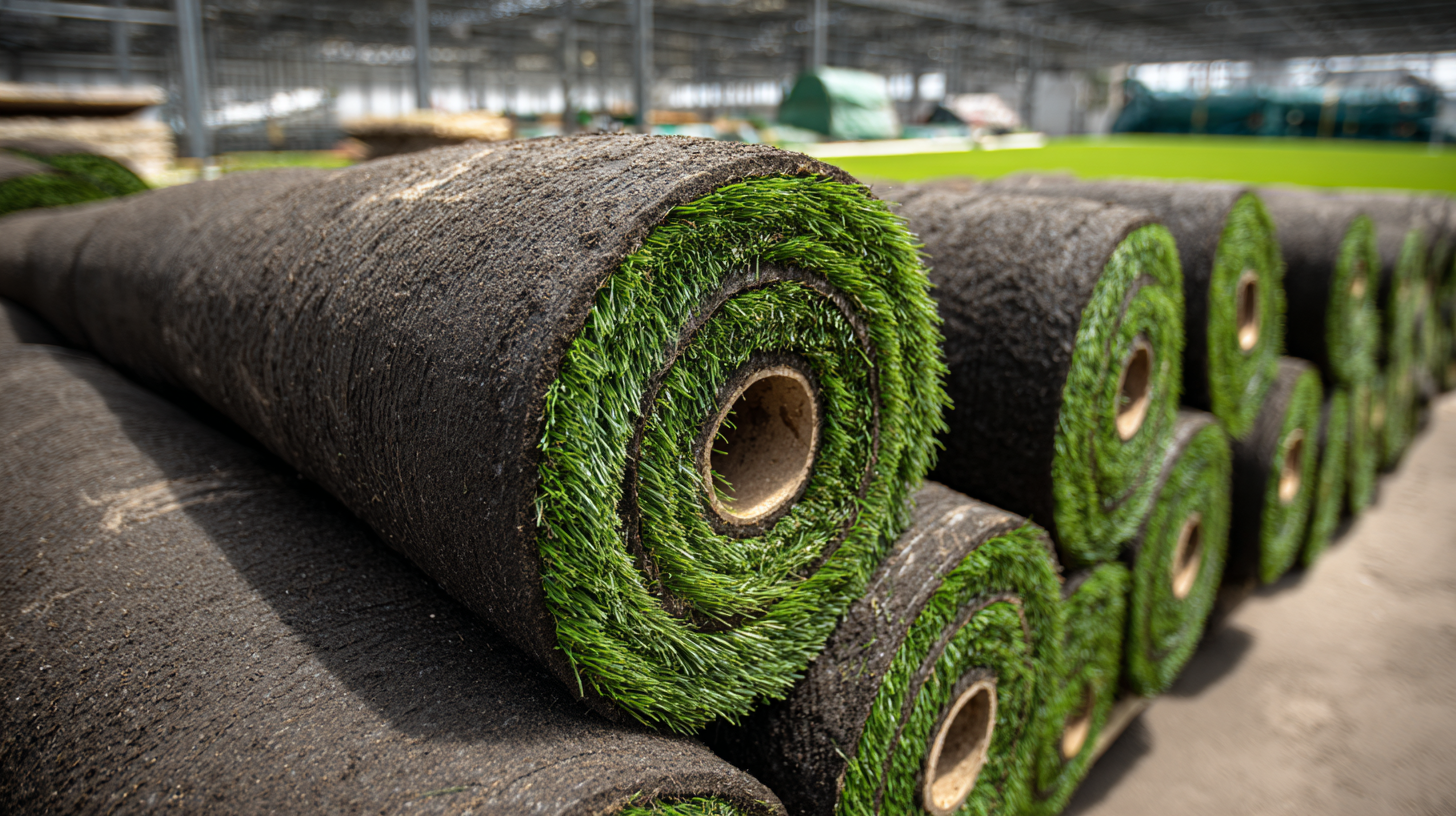 Leading the World with Best Turf Rolls Made in China