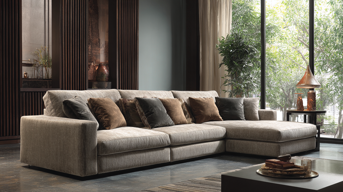 Discover the Strength of Chinese Manufacturing with the Best L Shape Sofa for Global Buyers