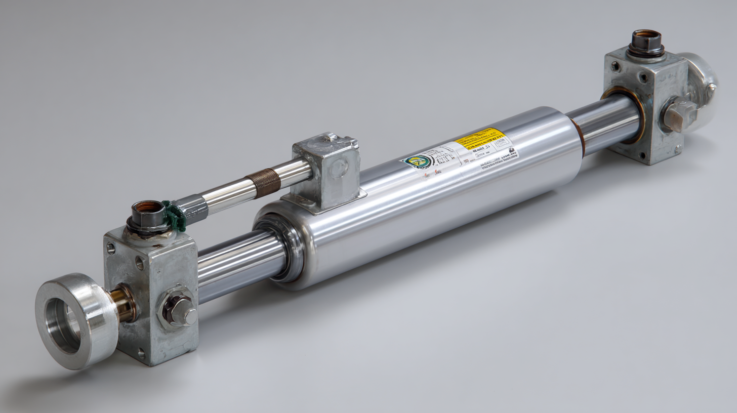 Global Trust in Quality through Chinese Manufactured Best Hydraulic Oil Cylinders