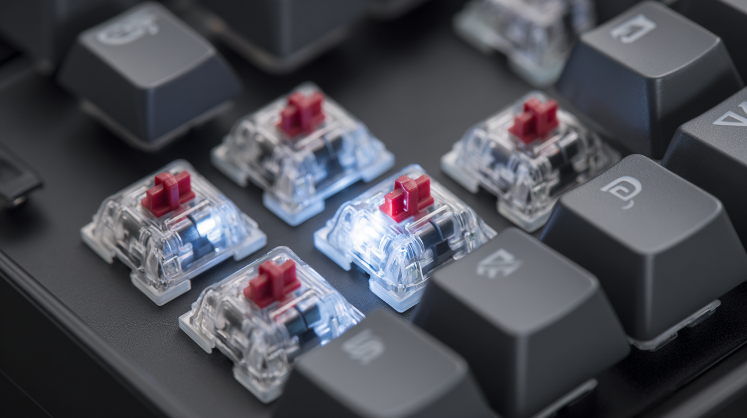China Manufacture Leading Global Sales of Best Mechanical Keyboard Switches with Quality Assurance