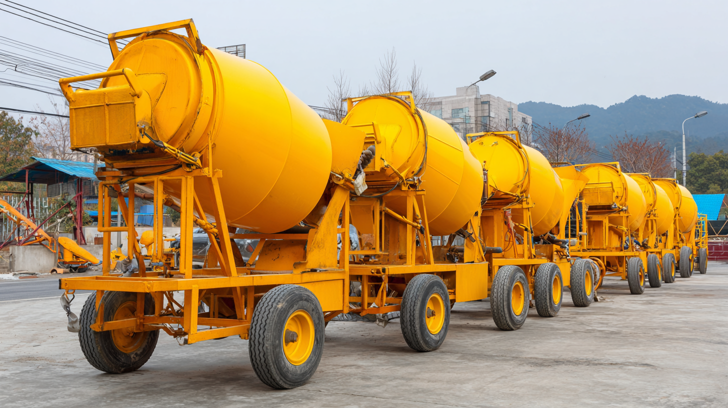 Ultimate Guide to Choosing the Best Cement Mixer for Your Construction Needs