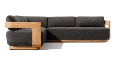 Outdoor Teak Sofa Set Modern Simple Weatherproof Fabric Waterproof Open Air Patio (1).jpg