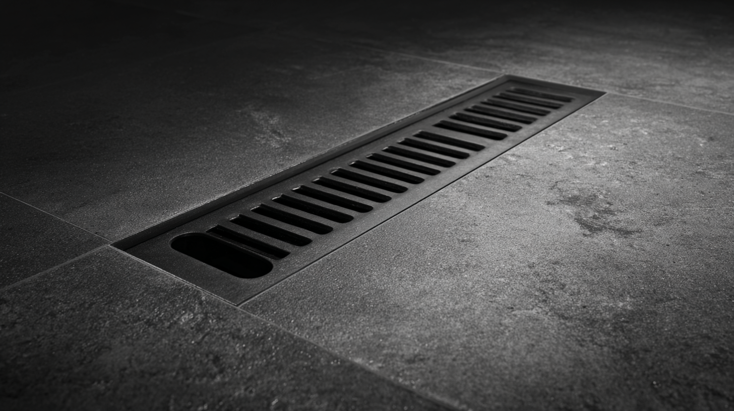 Your Ultimate Checklist for Sourcing the Best Stainless Steel Matte Black Floor Drains