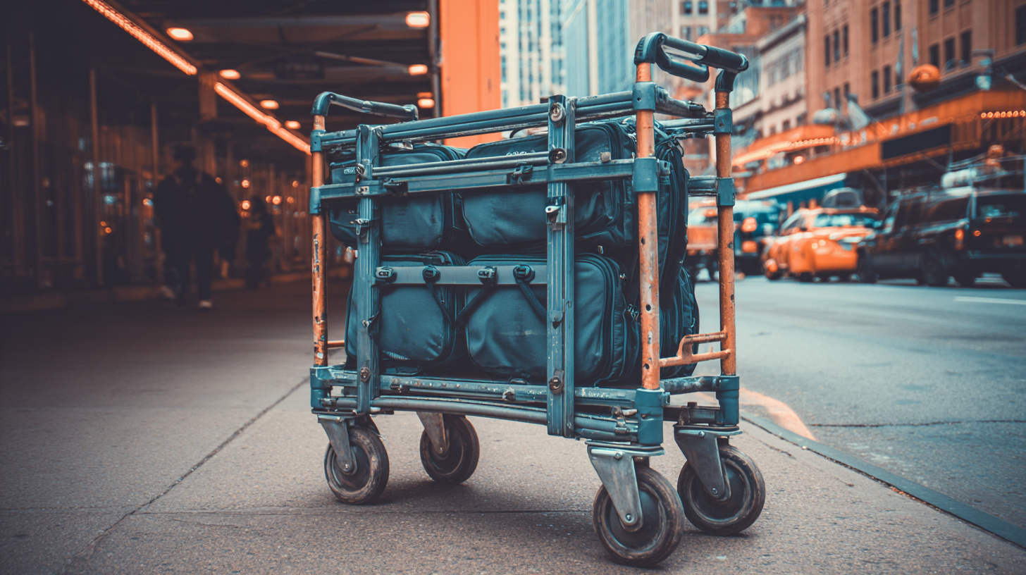 10 Best Foldable Luggage Carts That Transform Travel Efficiency