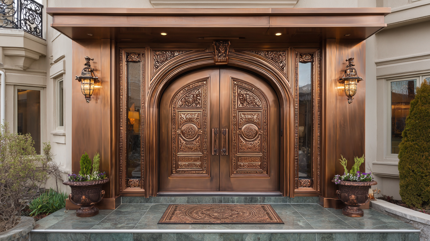 7 Reasons Why Best Entrance Copper Doors Enhance Your Property Value and Security