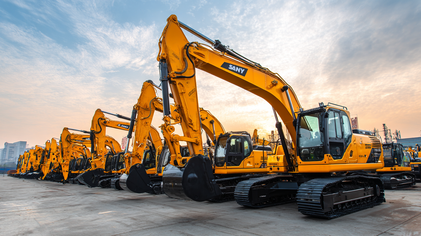 Solutions for Sourcing the Most Efficient Sany Excavators Worldwide