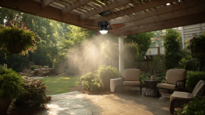 Ultimate Checklist for Choosing the Best Outdoor Mist Fan for Your Needs