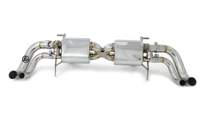 2010-2018 Audi R8 V8 V10 Axle Back Exhaust Pipe With Muffler Sport Valve (1).jpg