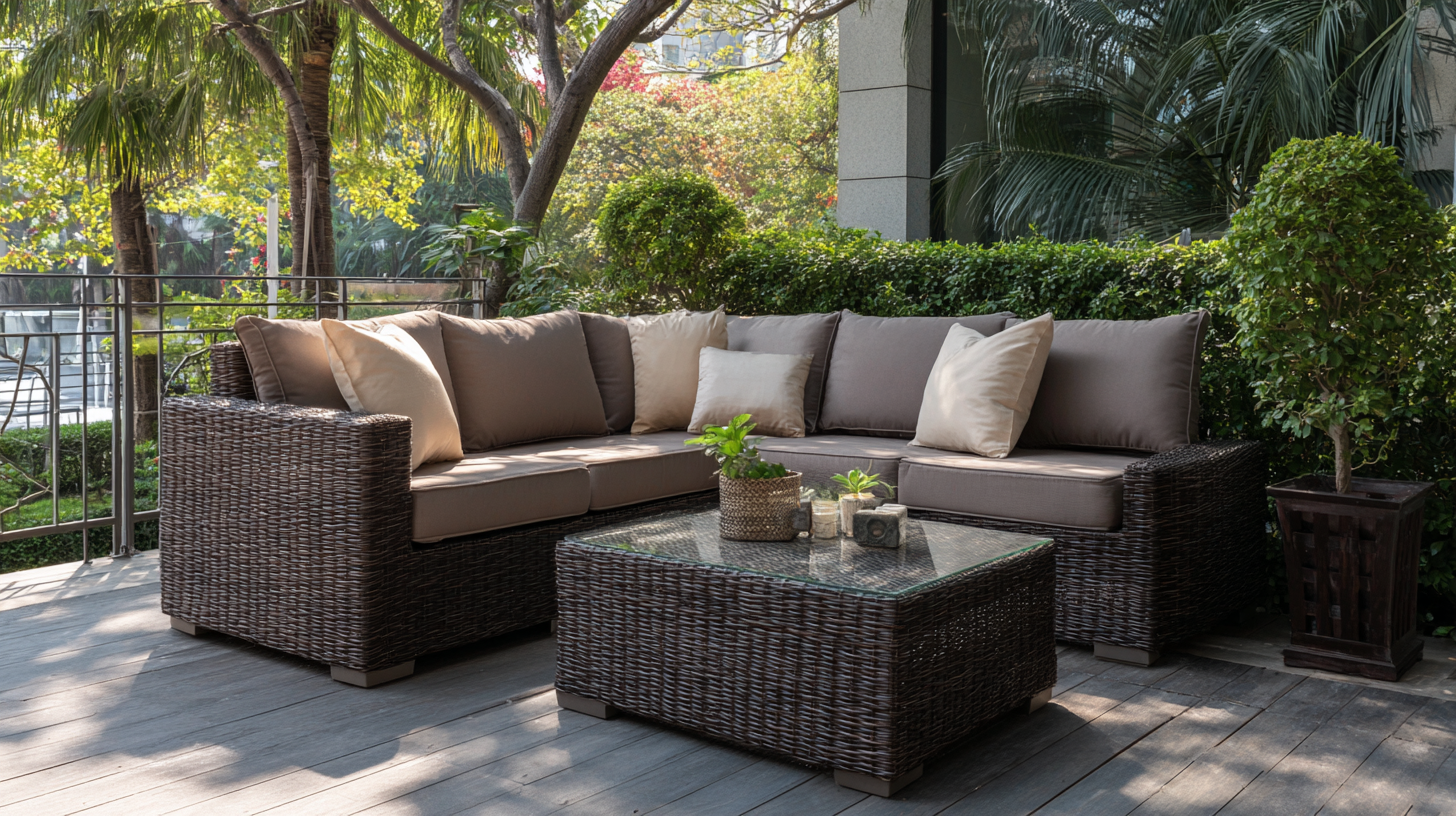 5 Essential Tips for Choosing the Best Rattan Couch Sofa to Elevate Your Outdoor Space