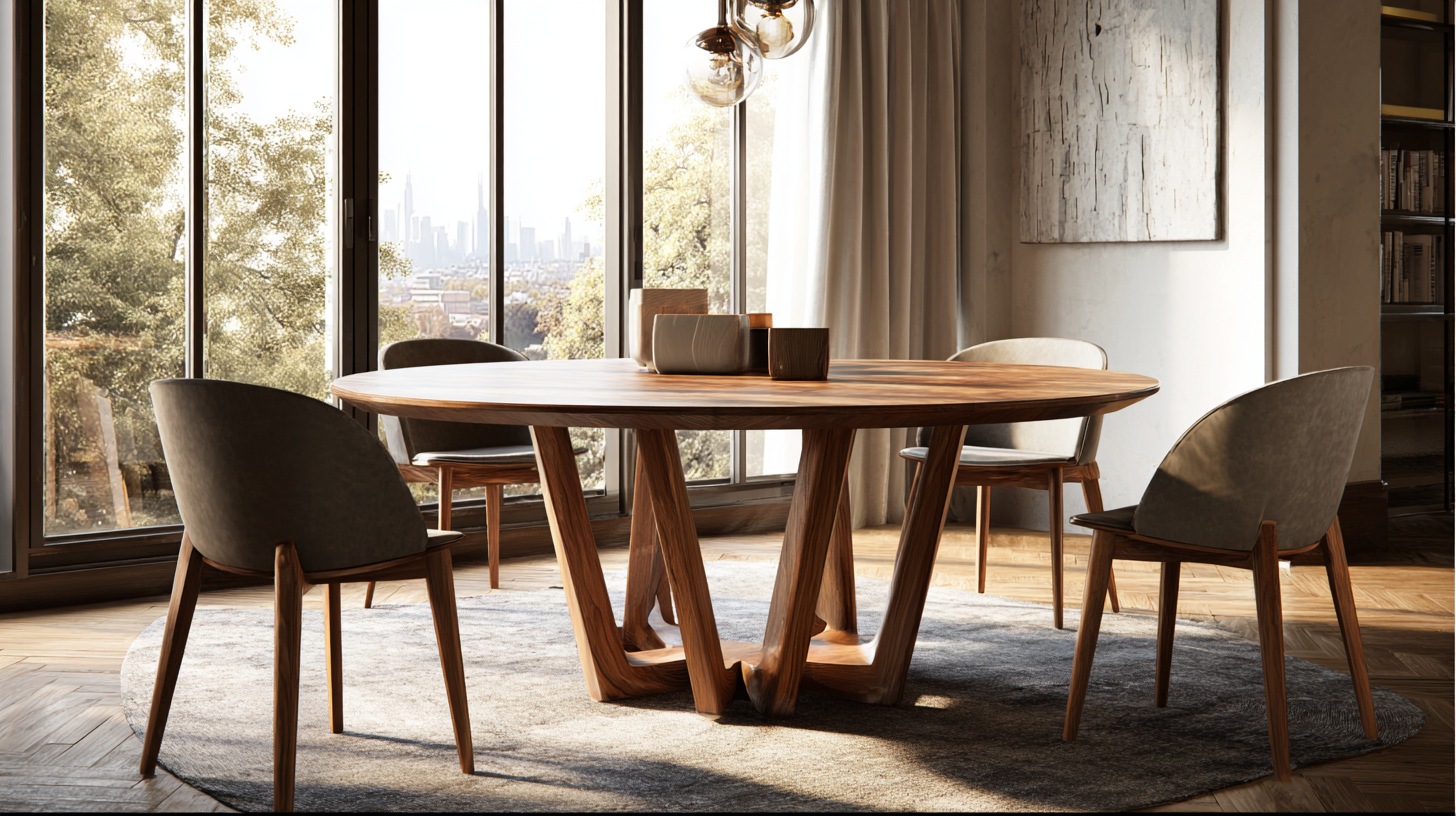 Discover Premium Quality: The Leading Global Source for Best Circle Dining Tables Made in China