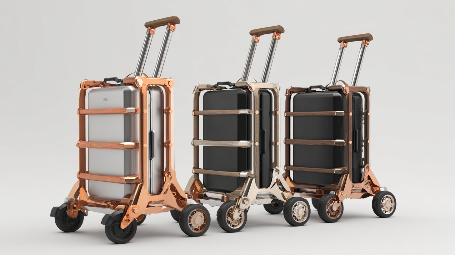 Innovative Designs of the Best Portable Luggage Carts for Global Travelers