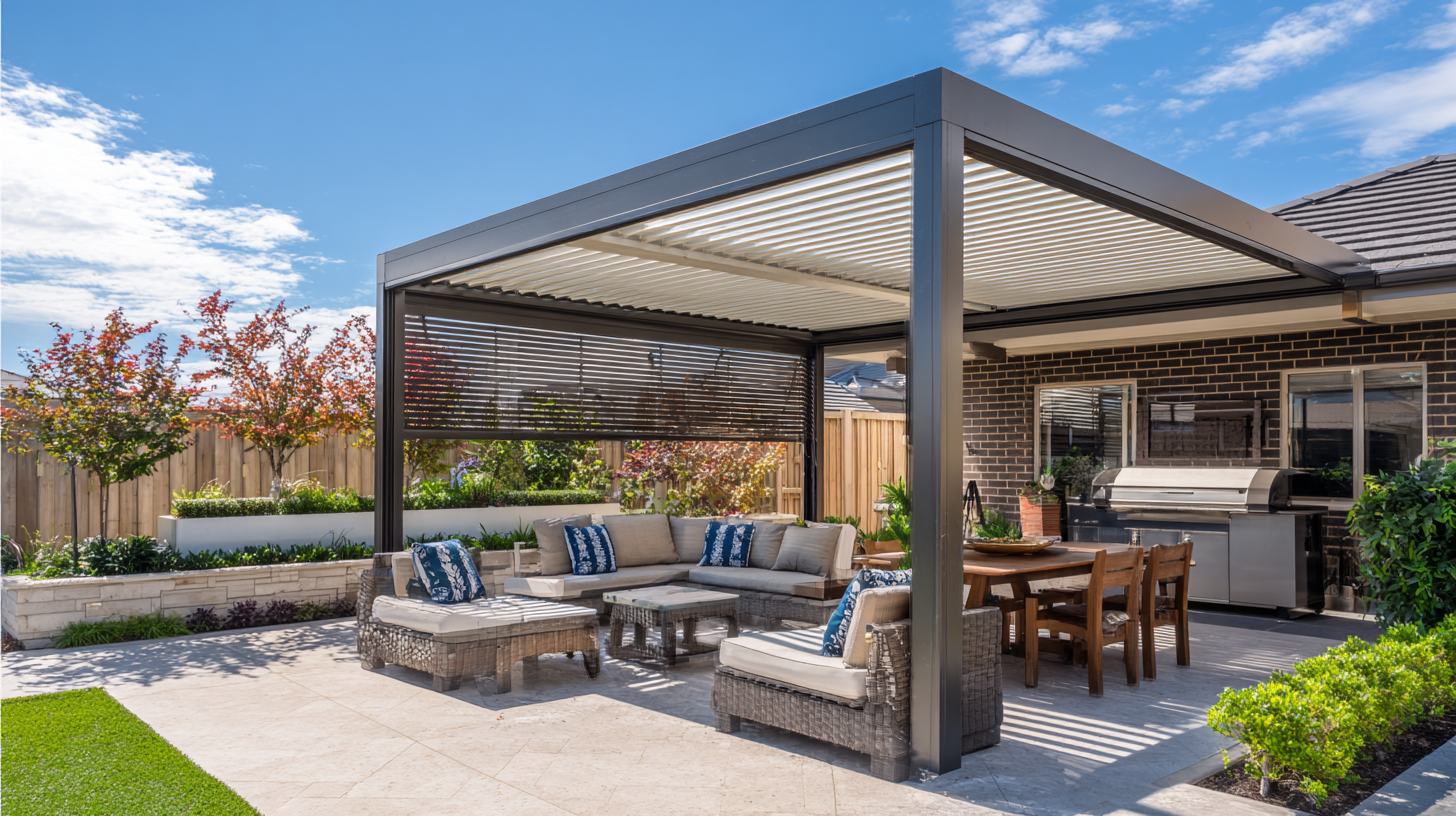7 Essential Features of the Best Louver Roof Pergola Kit You Need to Know