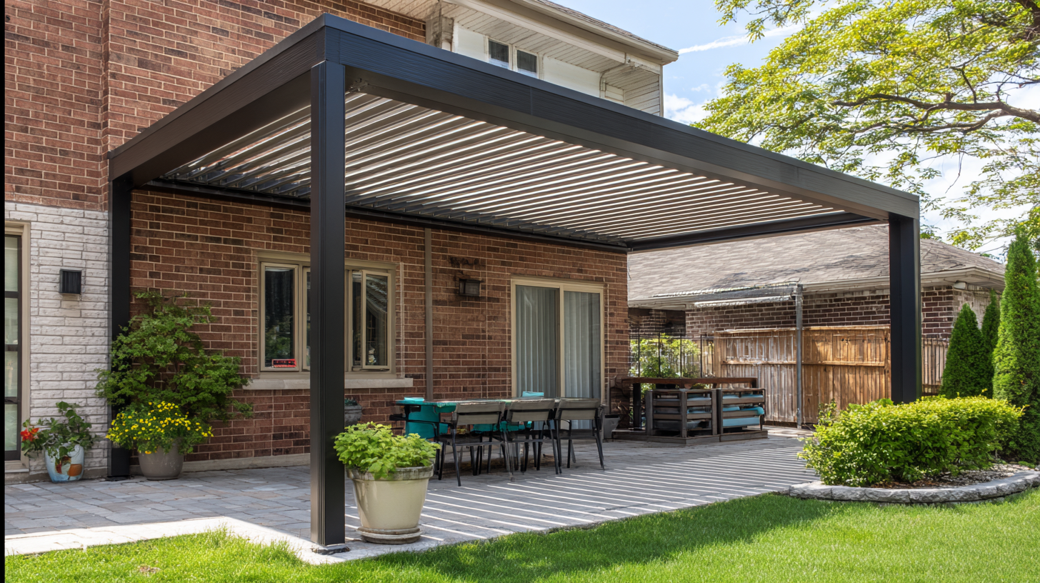 7 Essential Features of the Best Louver Roof Pergola Kit You Need to Know