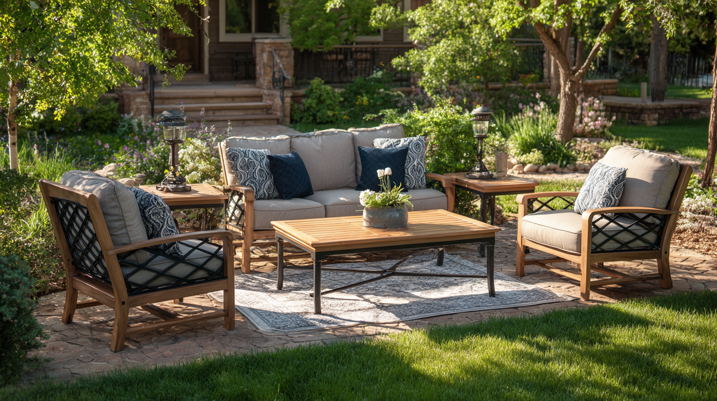 How to Choose the Best Outdoor Yard Furniture for Your Home Garden