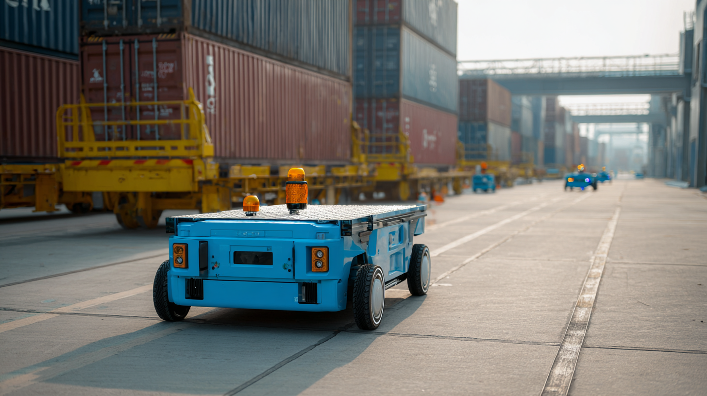 Revolutionizing Logistics with Chinas Best Laser Navigation Tow Agv for Global Supply Chains