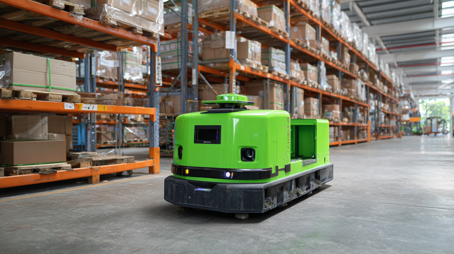 Revolutionizing Logistics with Chinas Best Laser Navigation Tow Agv for Global Supply Chains