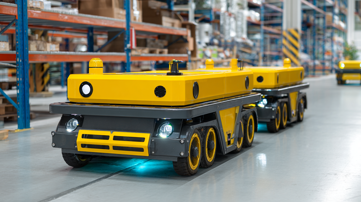 Revolutionizing Logistics with Chinas Best Laser Navigation Tow Agv for Global Supply Chains