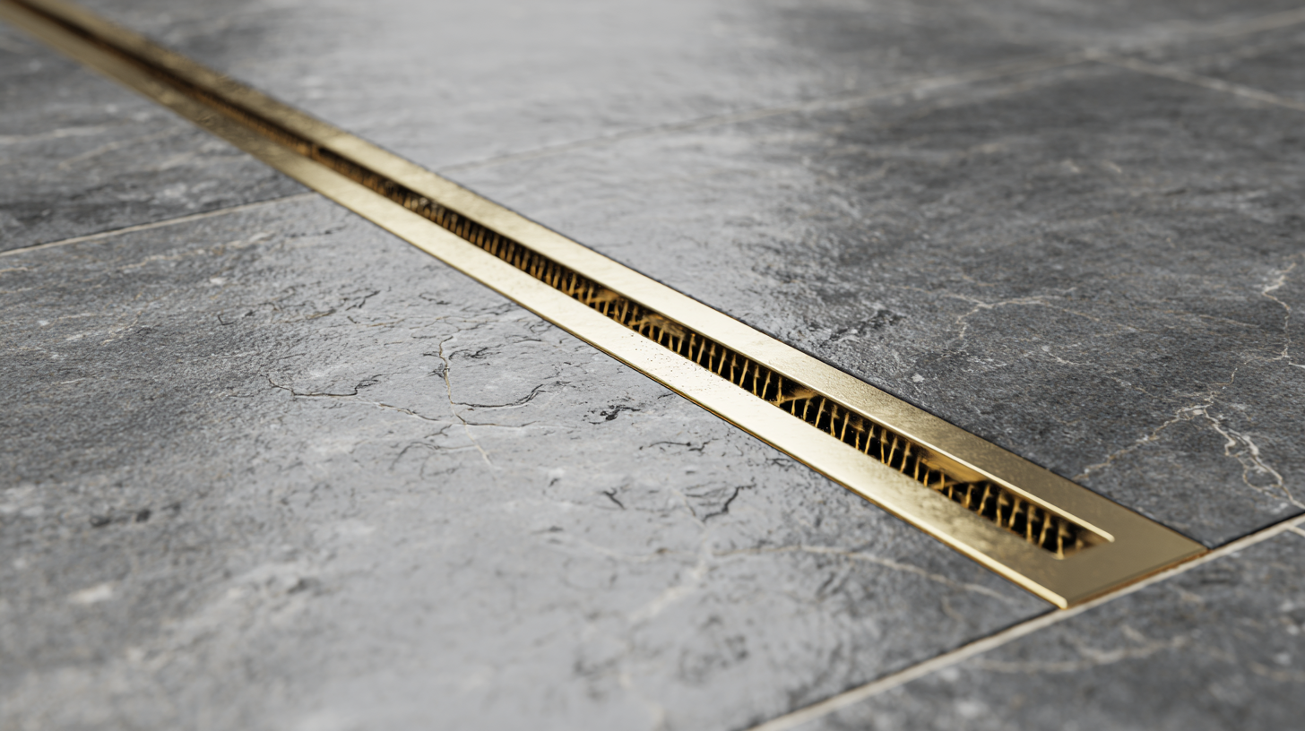 Craftsmanship Meets Innovation: China's Premier Linear Floor Drains for Global Buyers