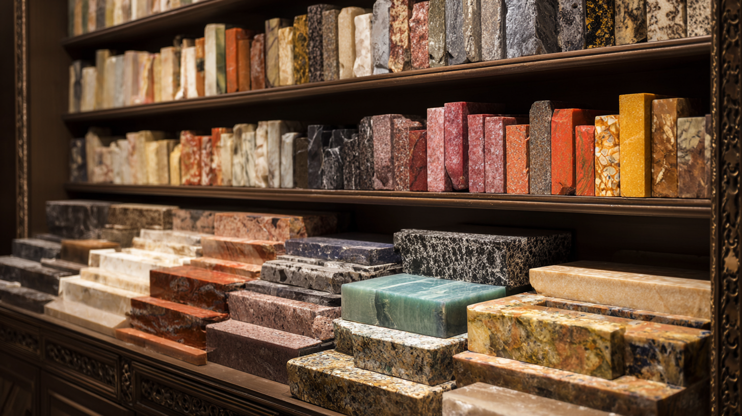 Quality Stone Display Racks