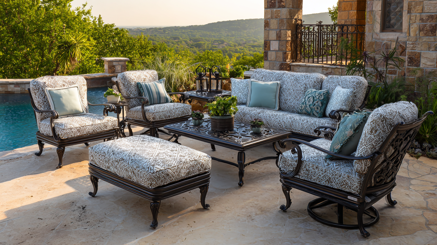 Unmatched Quality Aluminum Patio Furniture Sets from China: A Global Commitment to Excellence
