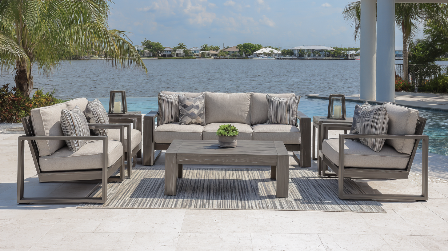 Unmatched Quality Aluminum Patio Furniture Sets from China: A Global Commitment to Excellence