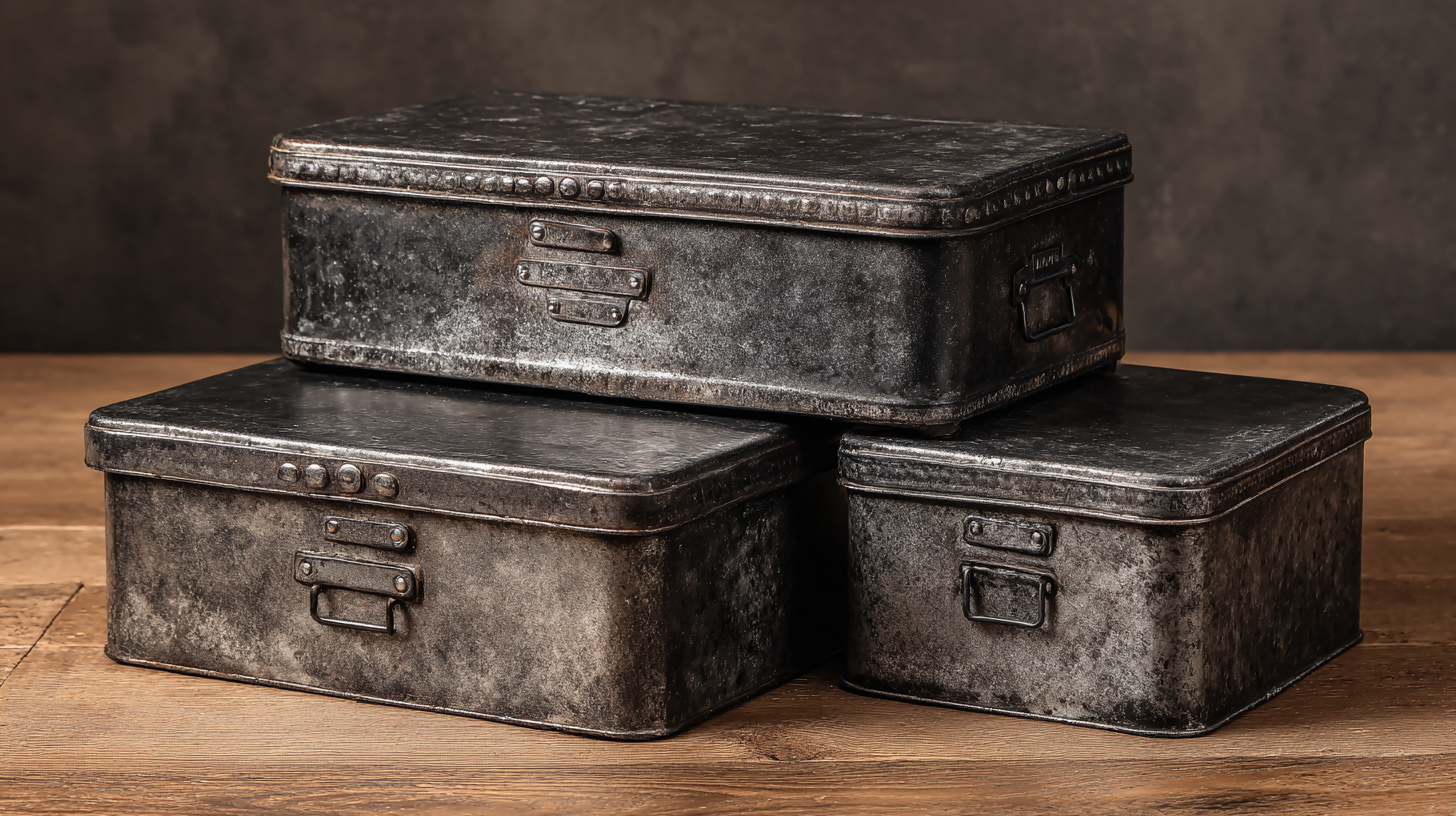 Trustworthy Quality Metal Storage Boxes Made in China for Global Sharing