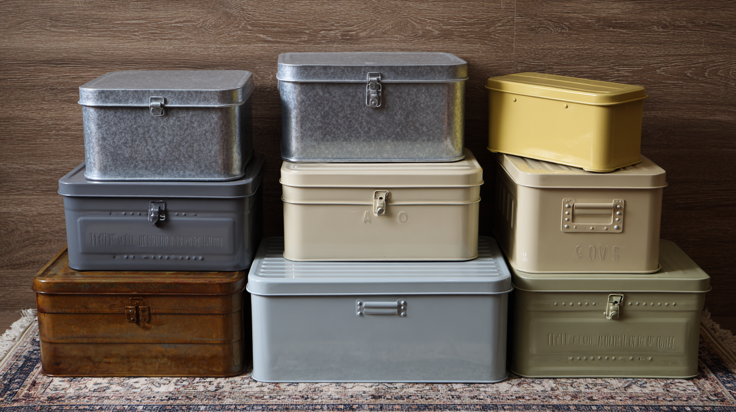 Trustworthy Quality Metal Storage Boxes Made in China for Global Sharing