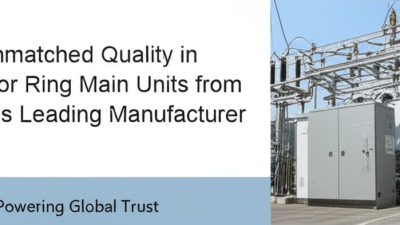 Unmatched Quality in Outdoor Ring Main Units from China's Leading Manufacturer Powering Global Trust