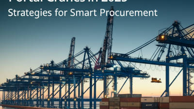 Navigating the Future of Portal Cranes in 2025 Strategies for Smart Procurement