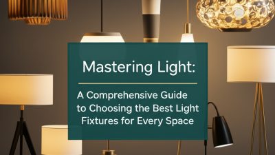 Mastering Light: A Comprehensive Guide to Choosing the Best Light Fixtures for Every Space