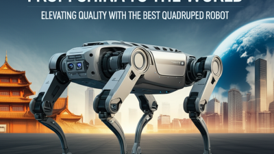 From China to the World Elevating Quality with the Best Quadruped Robot