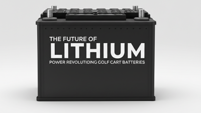 The Future of Lithium Power Revolutionizing Golf Cart Batteries