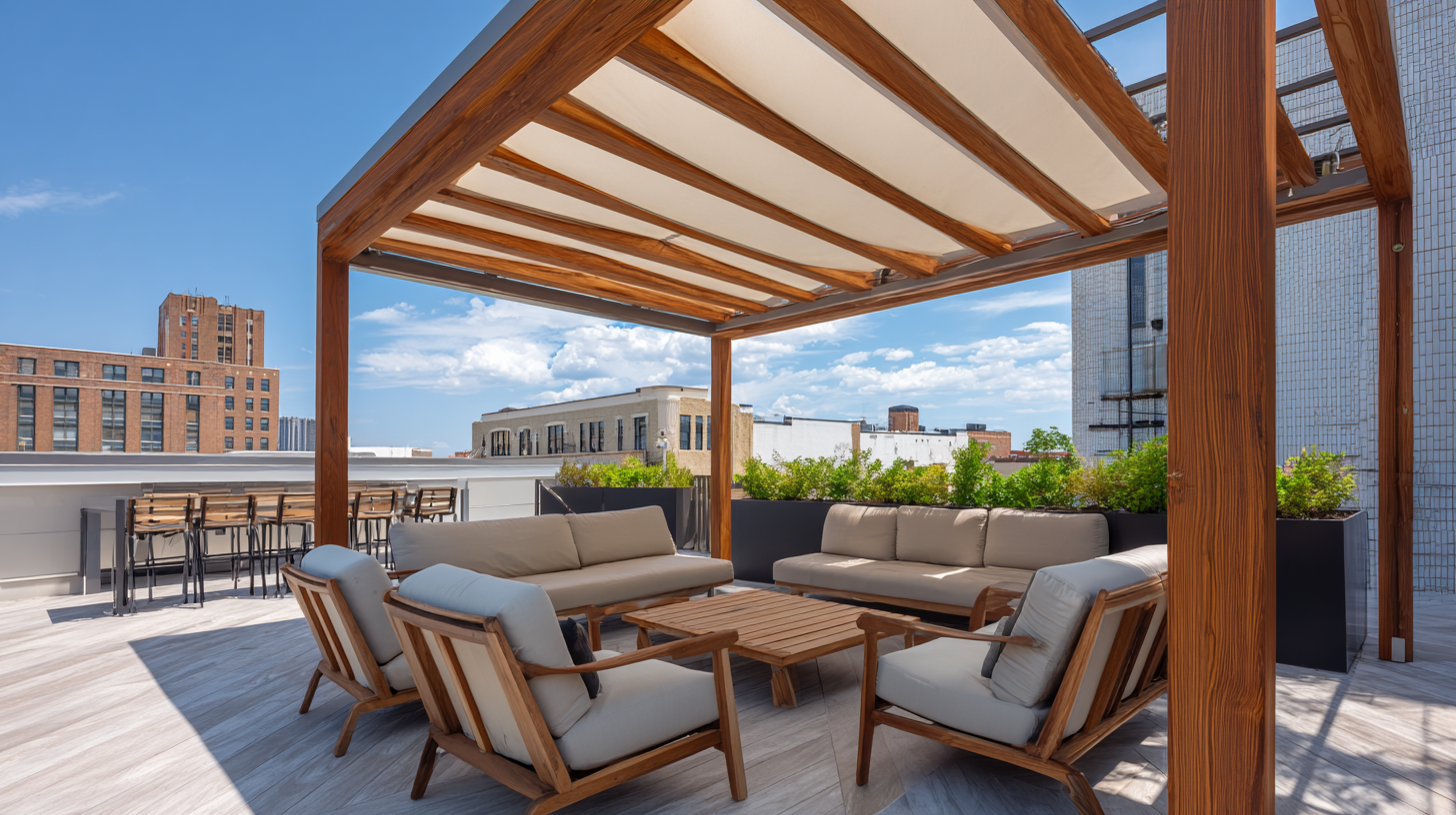 Advantages of Choosing the Best Rooftop Shading Pergola for Your Outdoor Space