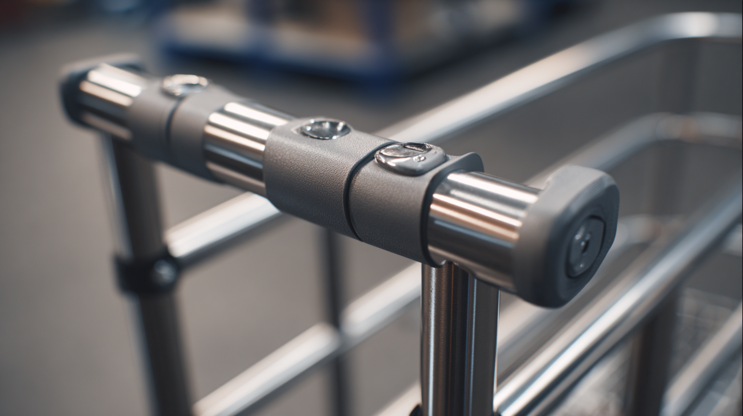 Diverse Features of Folding Trolley Handles for Varied Usage Scenarios