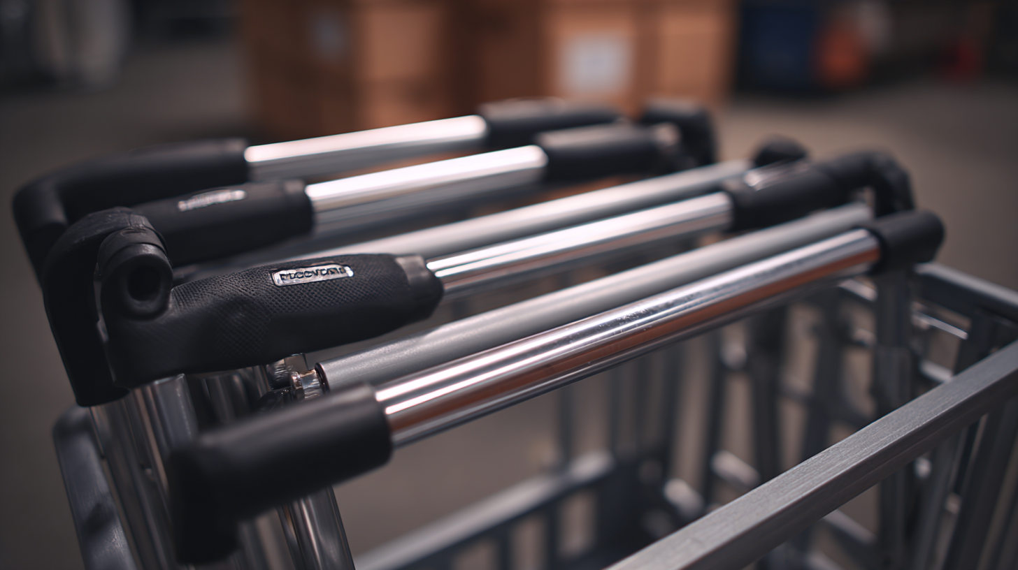 Diverse Features of Folding Trolley Handles for Varied Usage Scenarios