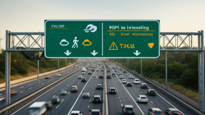 The Future of Smart Traffic Signs: Innovations That Enhance Road Safety