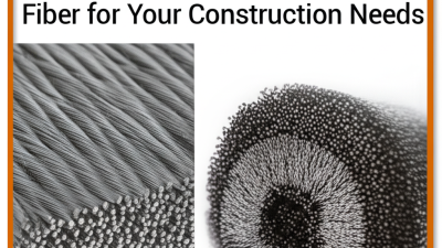 How to Select the Best Uhpc Micro Copper Steel Fiber for Your Construction Needs