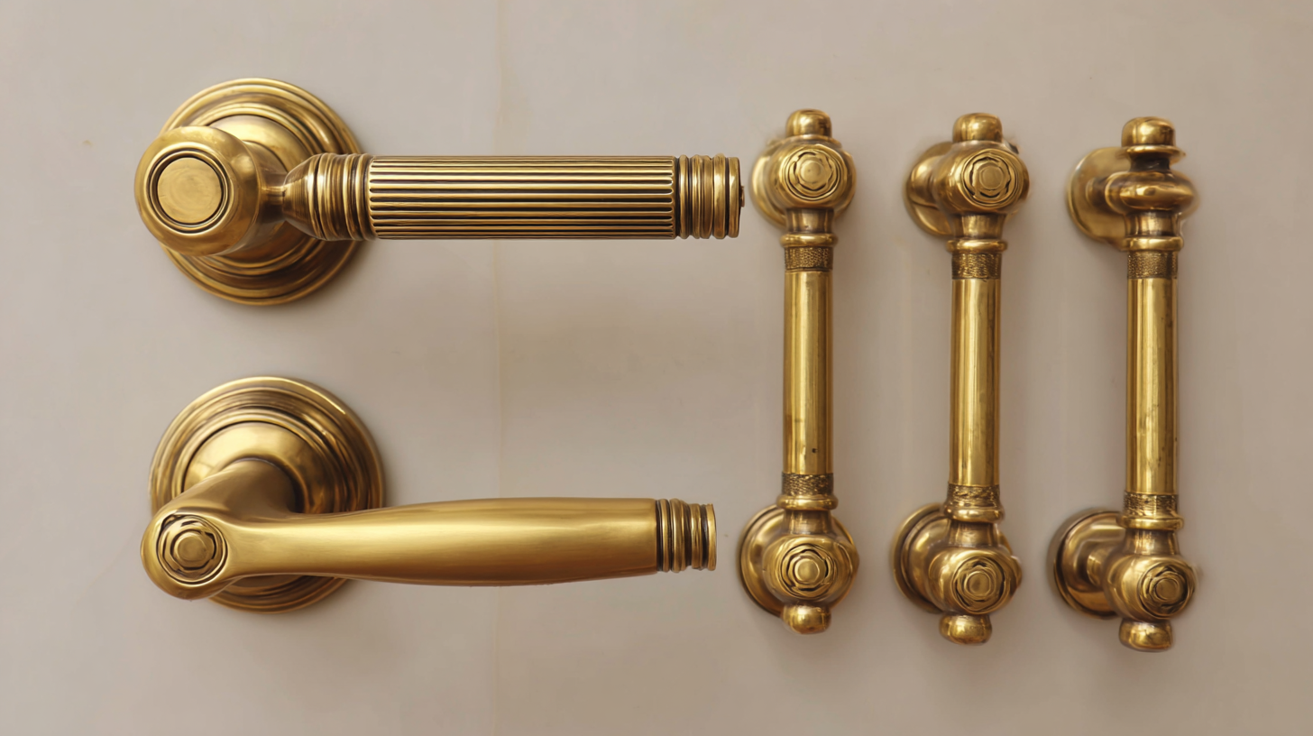 Discover Premium Brass Door Handles from China's Leading Manufacturing Factory