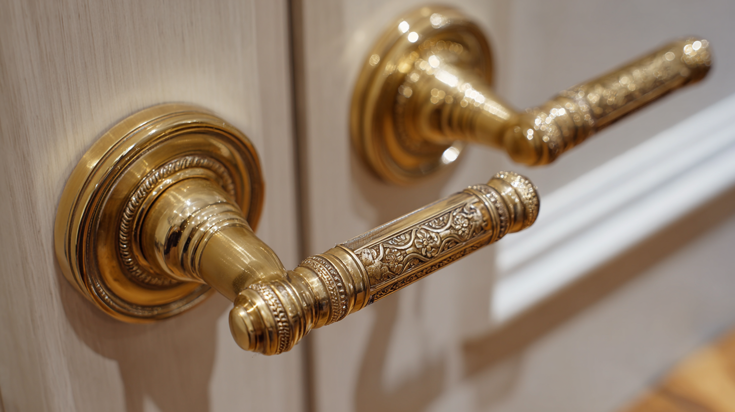 Discover Premium Brass Door Handles from China's Leading Manufacturing Factory