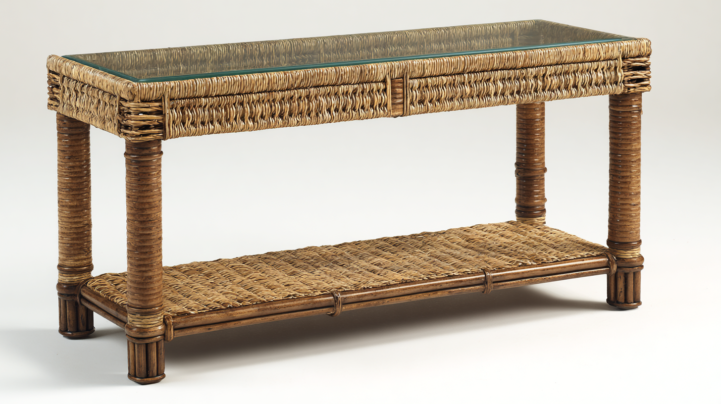 Benefits of Choosing the Best Rattan Sofa Table for Your Living Space