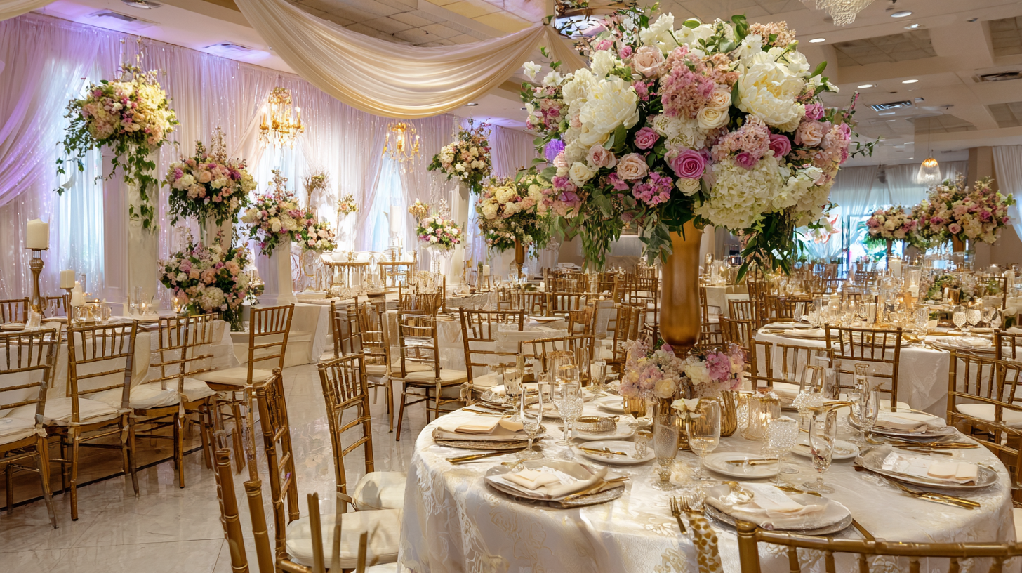 Exploring Global Standards in Wedding Reception Decorations for Optimal Buyer Satisfaction